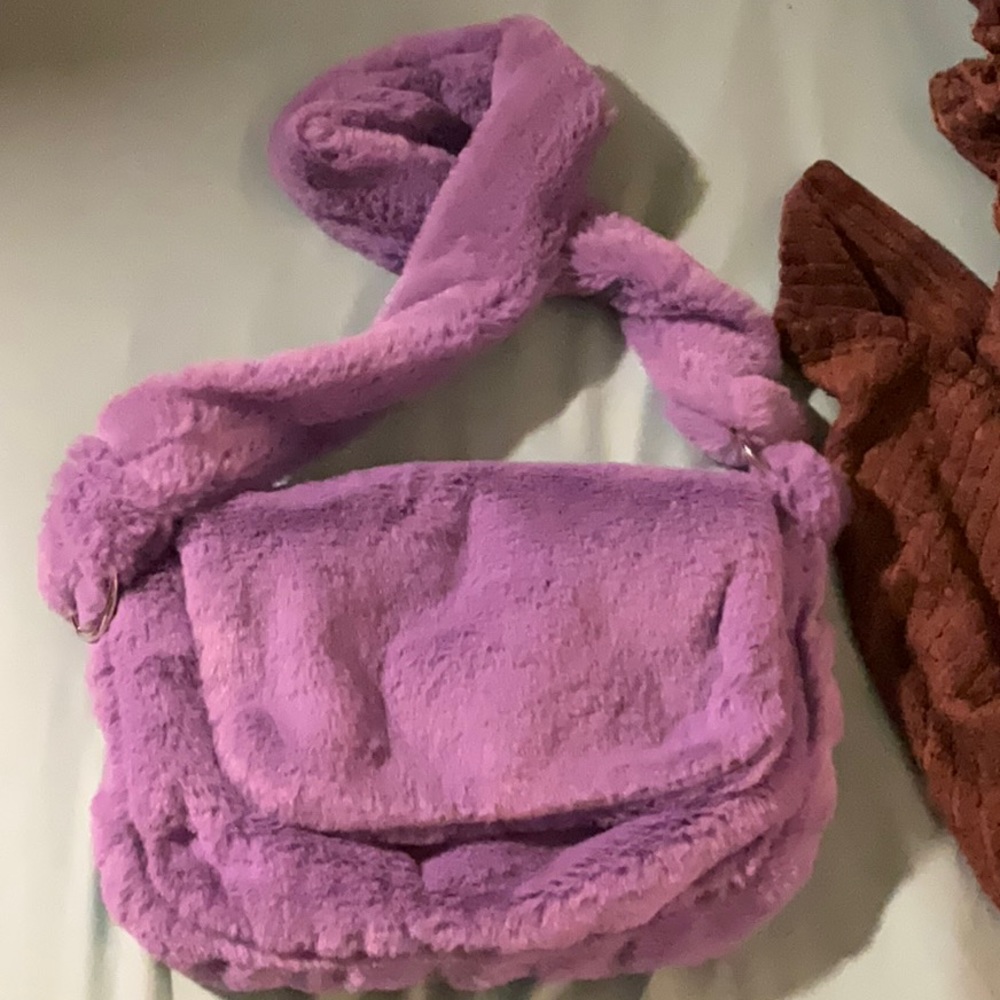 Lolita Jade Fuzzy Purse
